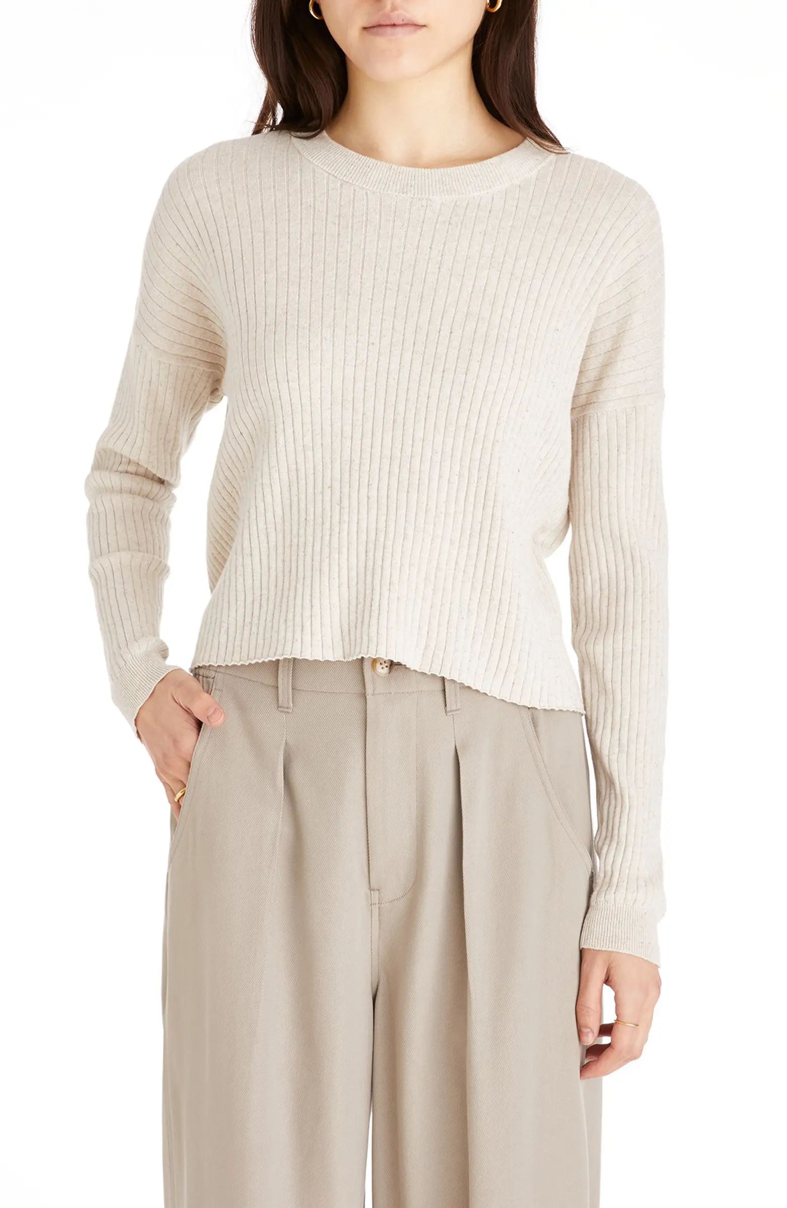 Donegal Lawson Crop Sweater | Nordstrom