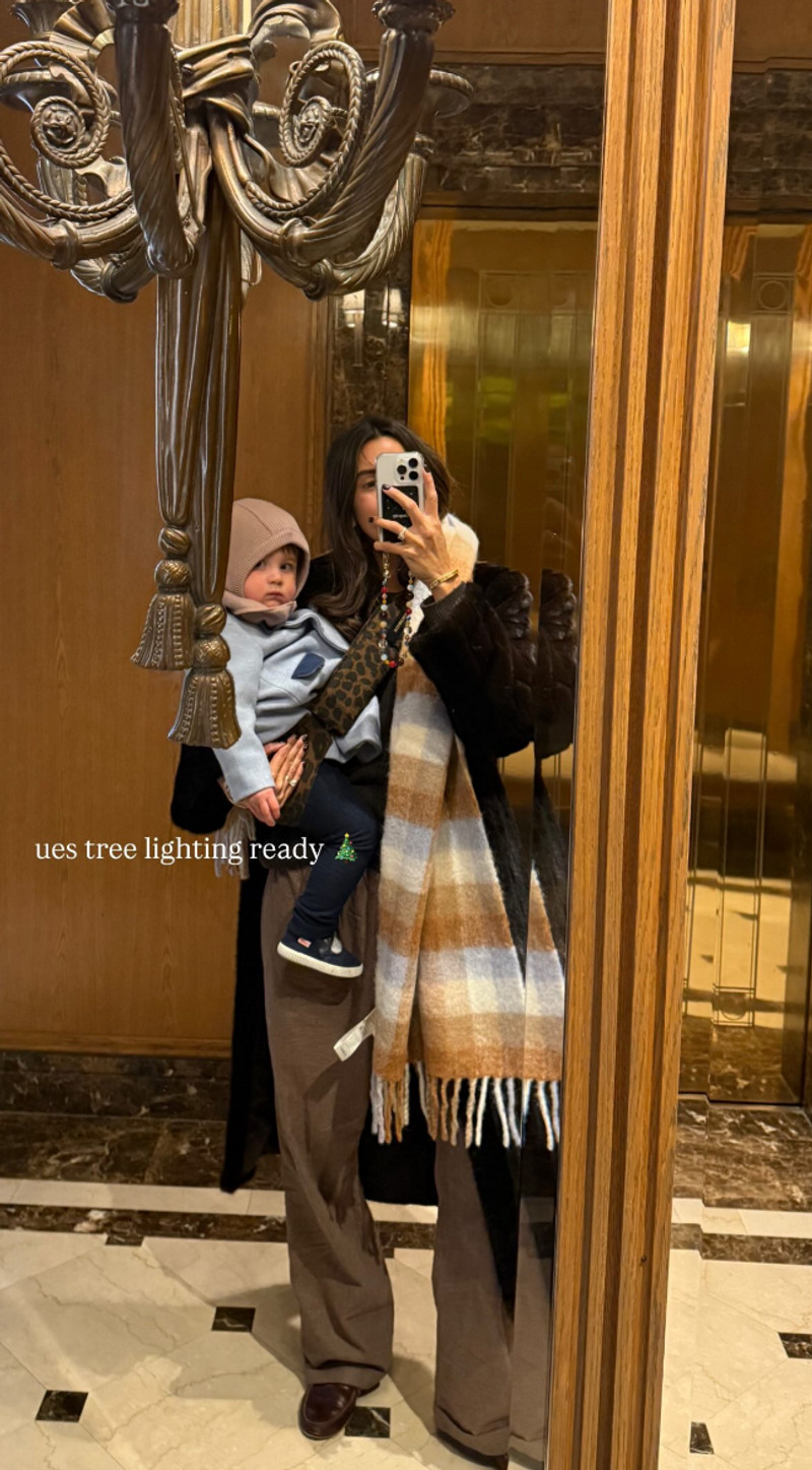 UES Tree Lighting 

 #LTKmomlife #LTKSeasonal