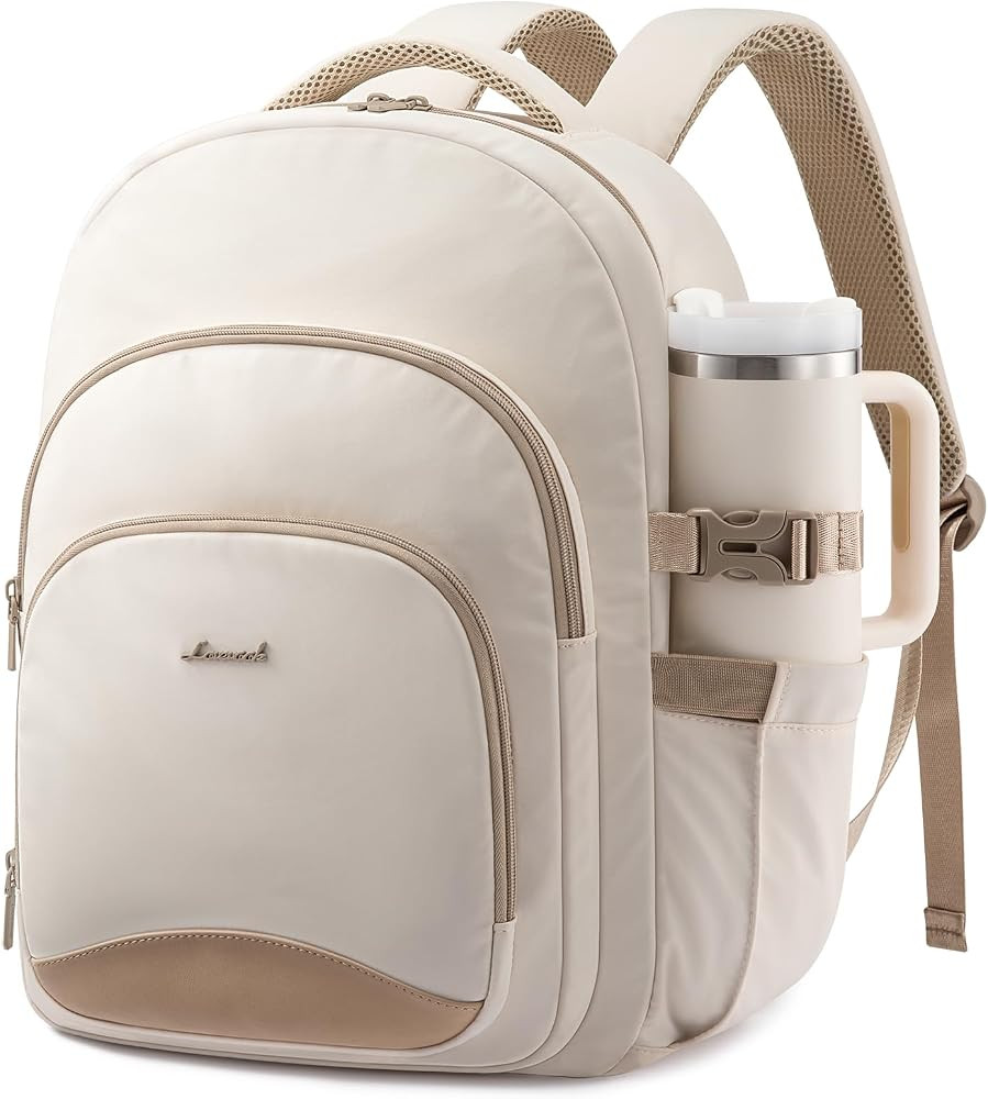 LOVEVOOK Laptop Backpack for Women, 15.6-Inch Work Backpack, Back to School Bookbag for College S... | Amazon (US)