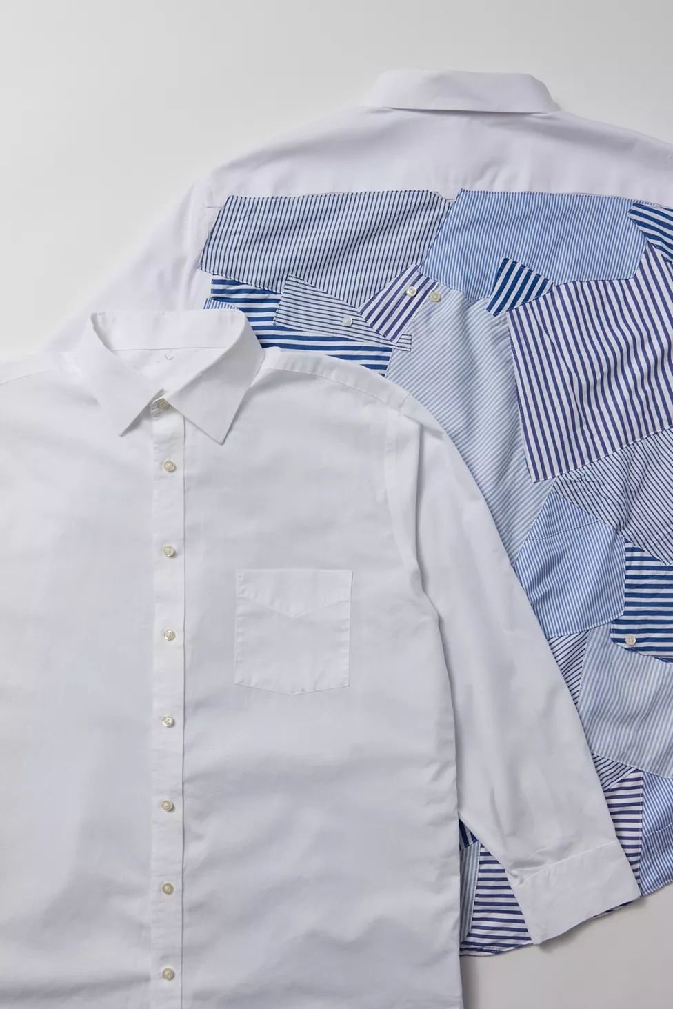 Urban Renewal Remade Patchwork Back Button-Down Shirt | Urban Outfitters (US and RoW)