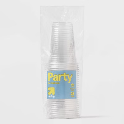 Disposable Clear Cups - 18oz - 28ct- up&up™ | Target