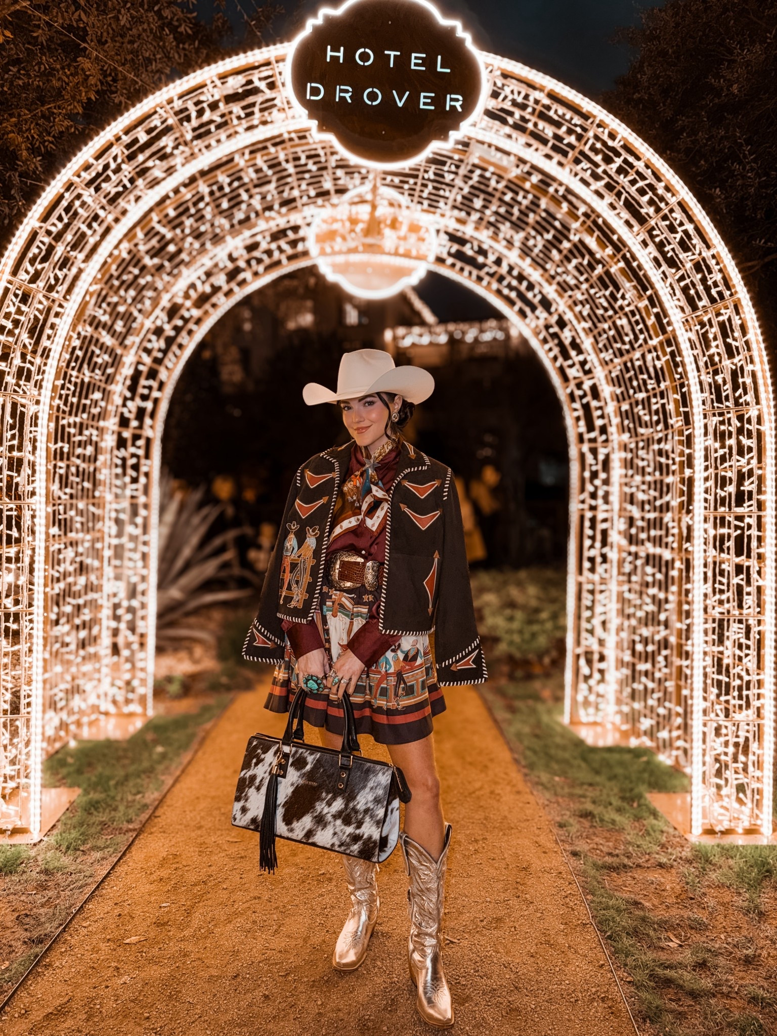 Holiday Western Outfit Styling! Jacket & skirt are Double D Ranch, belt is Streets Ahead from Maverick Western Wear! 

#western #westernfashion #westernstyle #nfr #nfrstyle #nfrfashion 

#LTKootd #LTKgrwm #LTKHoliday