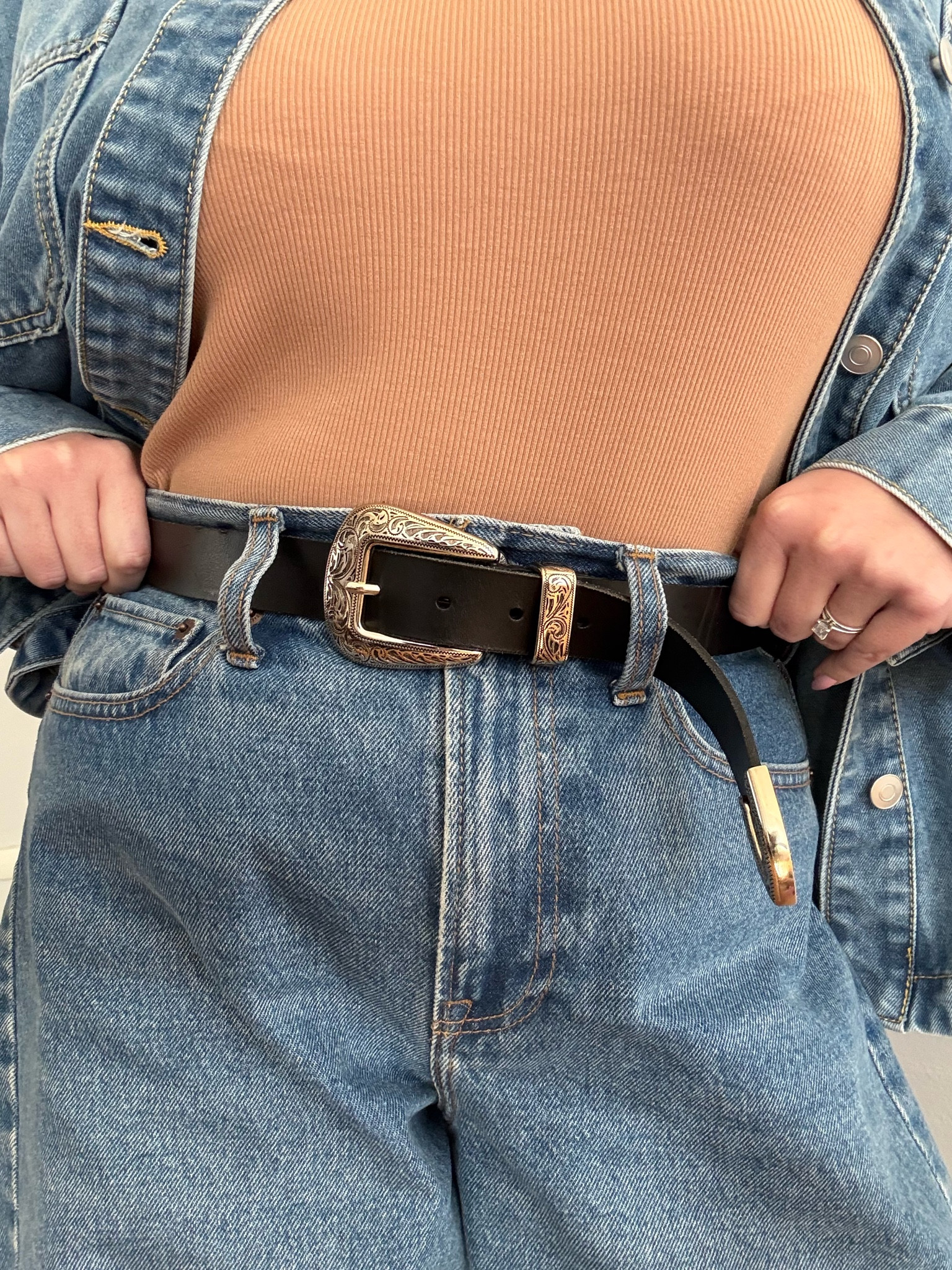 Western Style Belt Size Large, loving this with jeans or to cinch a flowy dresss

#LTKStyleTip #LTKSeasonal #LTKOver40