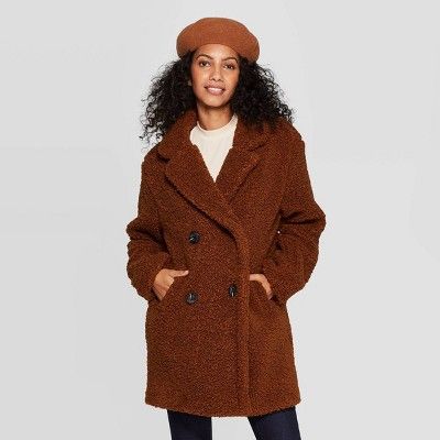 Women's Teddy Coat - A New Day™ | Target