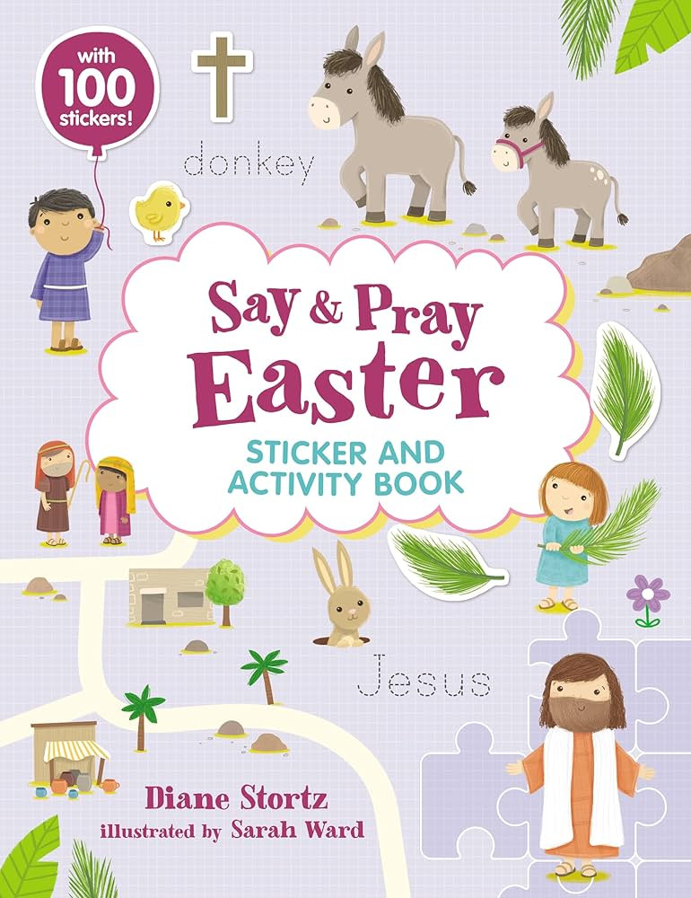 Say and Pray Bible Easter Sticker and Activity Book | Amazon (US)