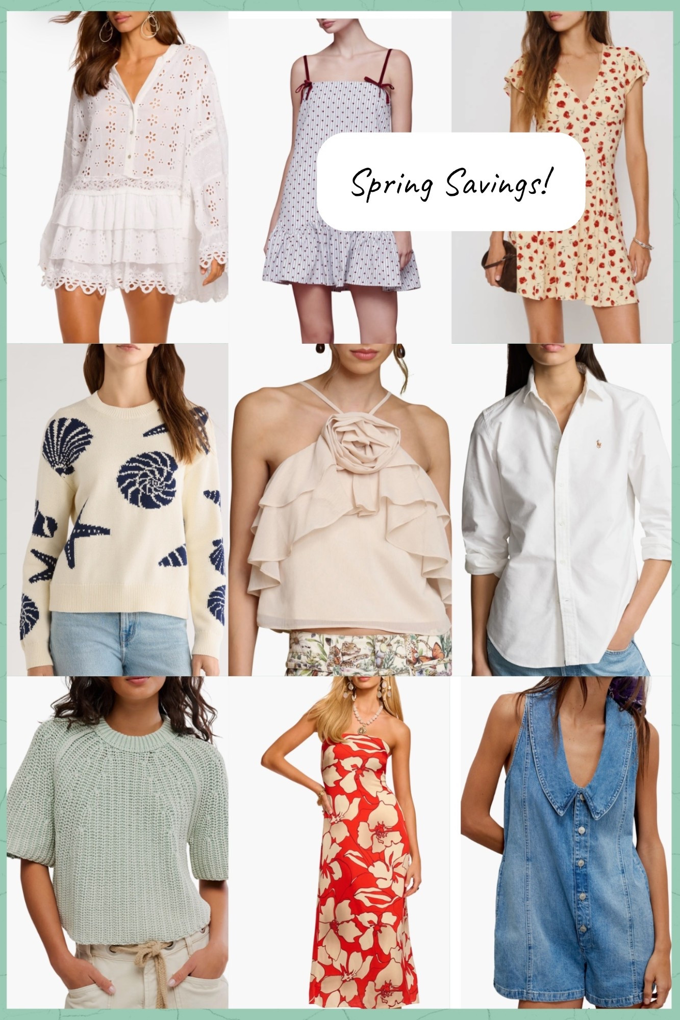 Nordstrom spring savings event! 

Limited time! Spring dresses, vacation dresses, spring arrivals, seashell sweater, white dress, spring sweater 

#LTKSaleAlert #LTKSeasonal