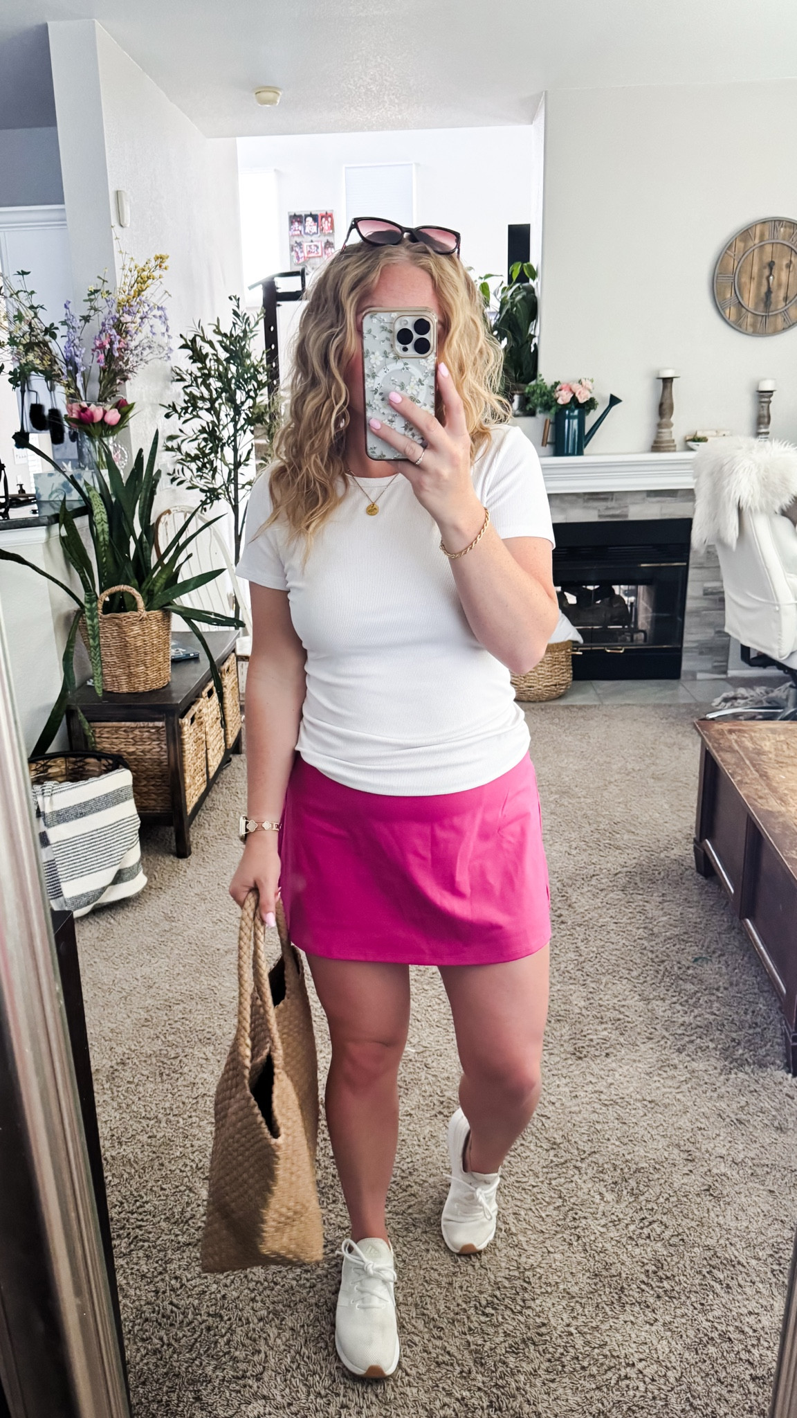 White basic tee with a pink tennis skirt, sneakers and tote bag





Amazon outfits every outfit inspo, outfit ideas, casual outfits amazon, amazon outfits every day, spring outfits 2026, summer outfits

#LTKootd #LTKActive #LTKSaleAlert