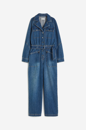 Mono boiler en denim | H&M (FR, IT, ES, PT, BE)