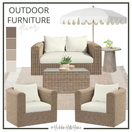 Outdoor furniture sets, outdoor decor ideas, porch and patio decor ideas for summer, outdoor decor Inspo, mood board design #outdoor

#LTKSeasonal #LTKsalealert #LTKhome