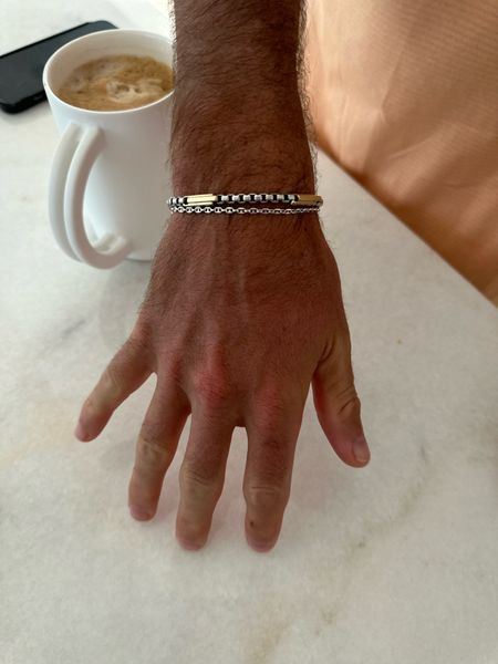 David yurman men’s bracelet gift idea for men 

#LTKGiftGuide #LTKfindsunder100