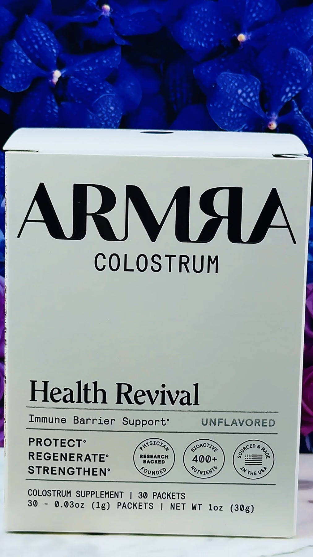 ARMRA Colostrum Immune Revival Travel Sticks

Colostrum is a nutrient-dense wellness supplement known for supporting immune health, gut barrier function, and overall daily recovery. ARMRA’s formula is sourced with high-quality standards and contains bioactive nutrients designed to support your body’s natural defenses and wellness routine.

These single-serve travel sticks are unflavored and dissolve instantly in water, coffee, or smoothies, making them incredibly easy to incorporate into your daily routine at home or on the go. No prep, no mixing hassle — just a simple addition to your morning or wellness ritual.

Nirvana is linking this product along with a curated edit of designer cosmetic bags and travel essentials that fit seamlessly into a luxury on-the-go lifestyle.

Nirvana The Shih Tzu 💋 Nirvana Approved

#LTKdayinmylife #LTKselfcare #LTKBeauty