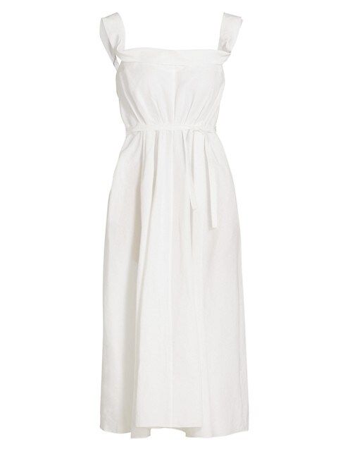 Abito Patti Cotton Squareneck A-Line Dress | Saks Fifth Avenue