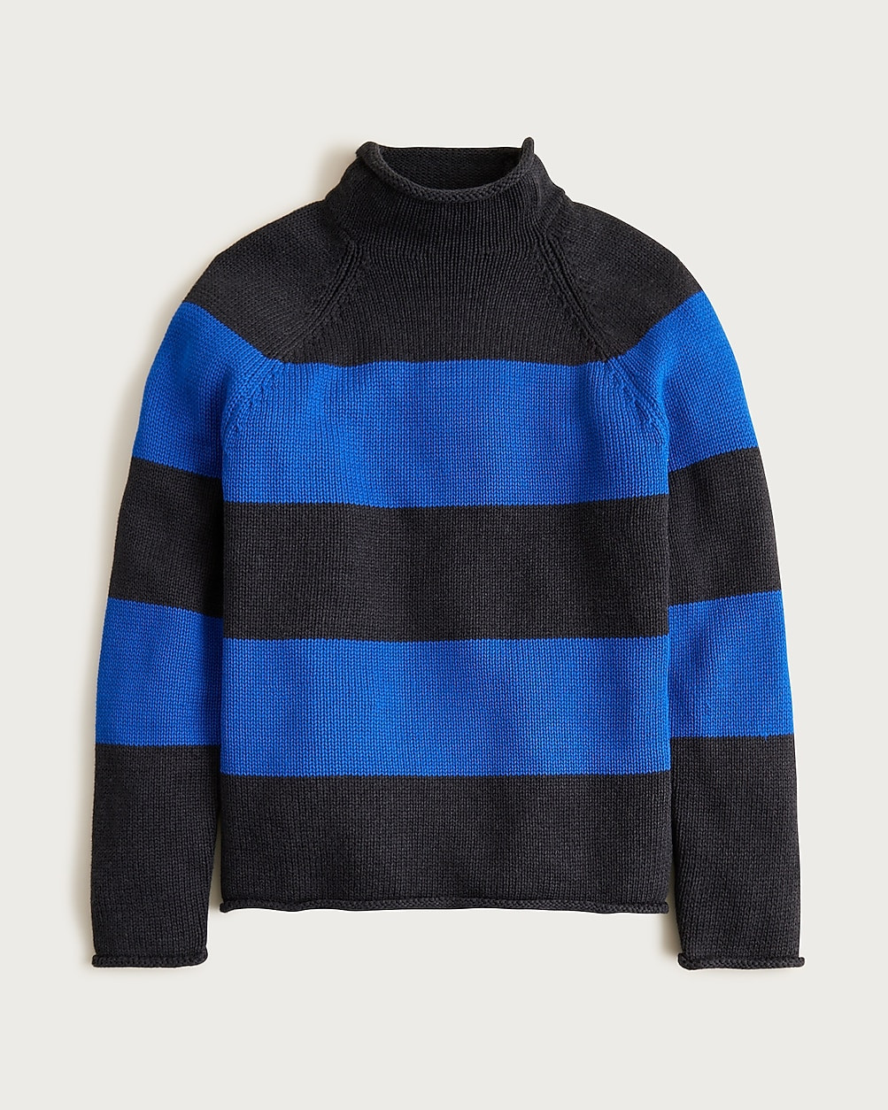 1988 Rollneck™ sweater in cotton hoop stripe | J. Crew US