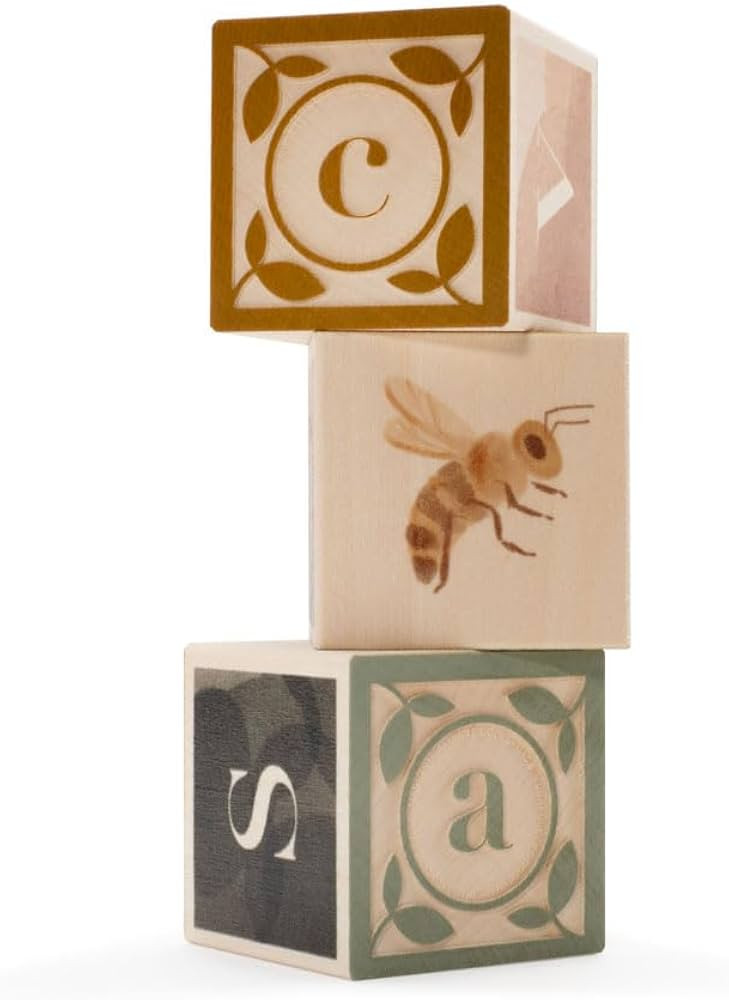 Uncle Goose Watercolor ABC Blocks - Made in the USA | Amazon (US)
