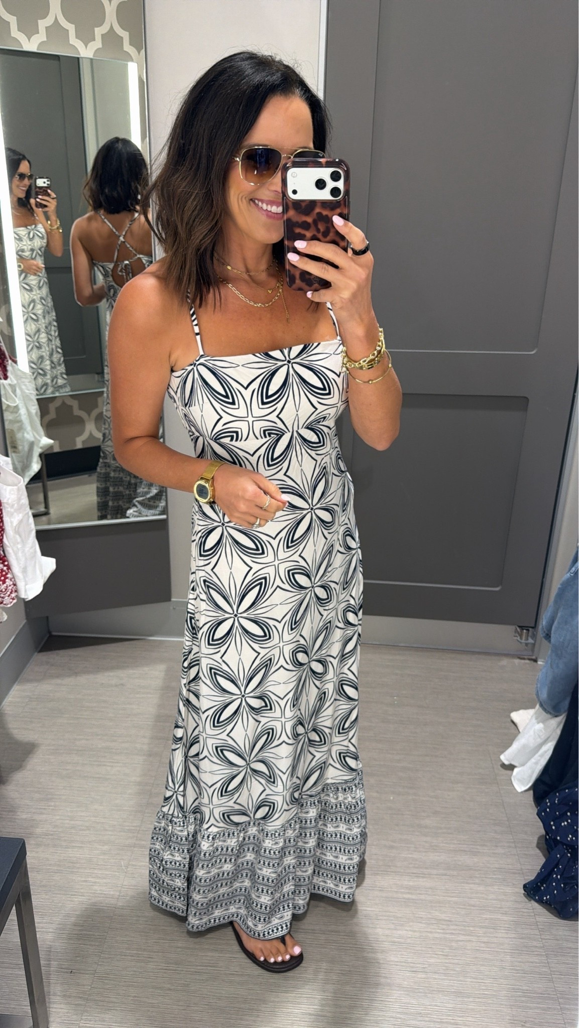 Target dress 🖤 wearing size XS. Wow this one is so good—the print is so pretty and the fit is just really flattering.

maxi dress, printed dress, summer dress, vacation outfit, flowy dress, black and white dress, affordable fashion, target finds, cute dresses, easy outfit ideas

#targetstyle #targetfinds #maxidress #summerdress #vacationoutfit #casualstyle #womensfashion #ltkstyle #ltkunder50 #outfitinspo