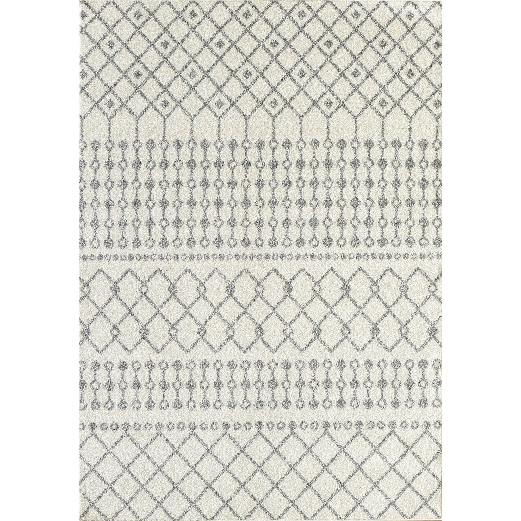 L'Baiet Hannah White Boho 5' x 7' Rug | Walmart (US)