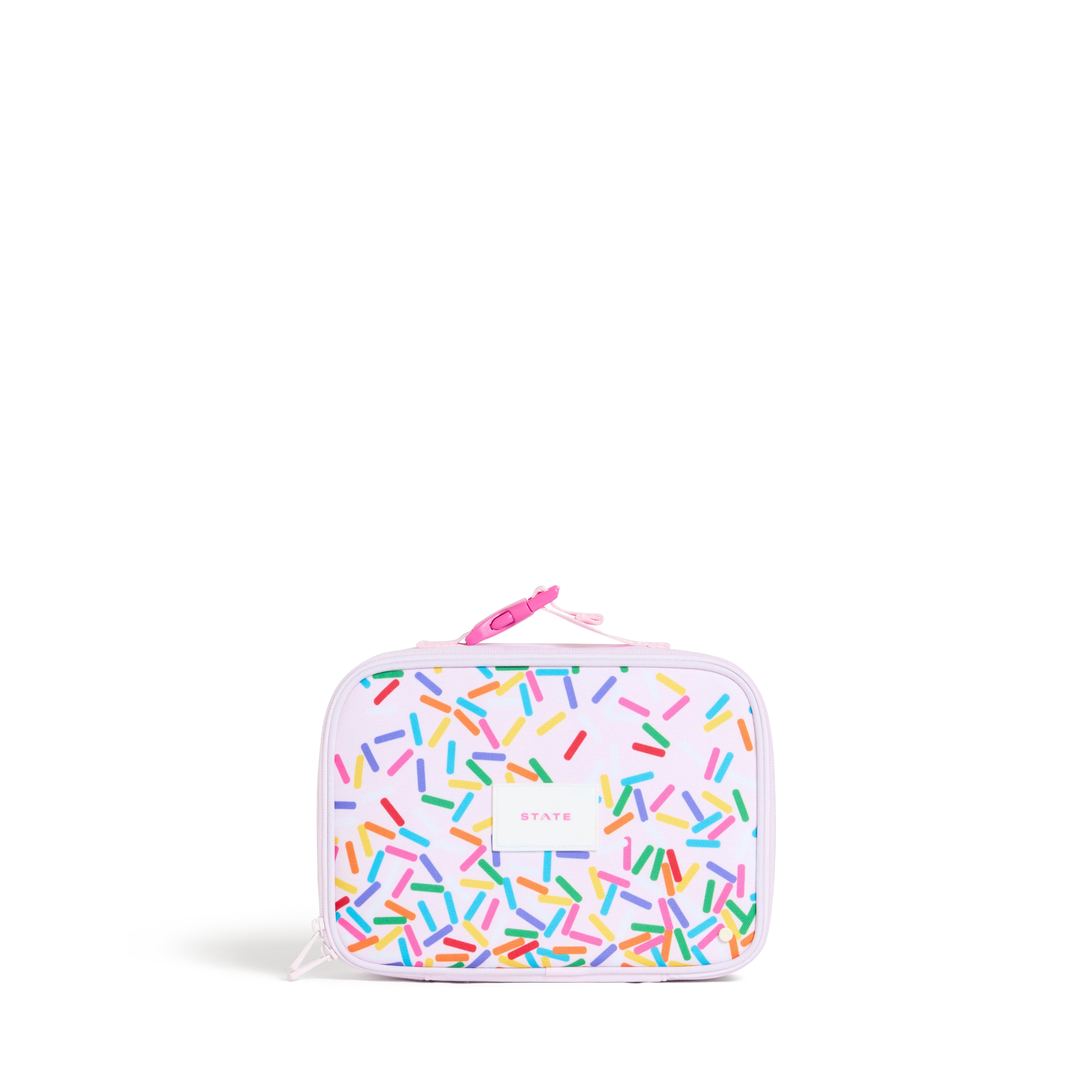 STATE Bags | Rodgers Lunch Box Recycled Poly Canvas Sprinkles | STATE Bags