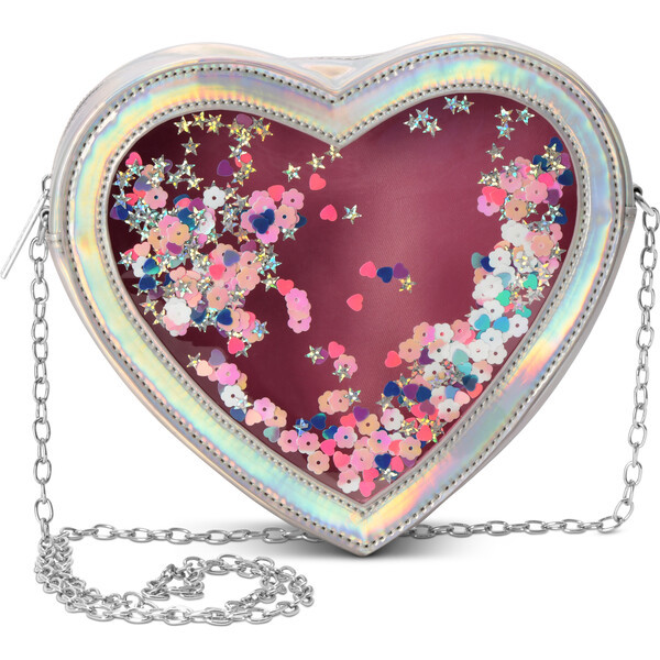 HEART CONFETTI CROSSBODY BAG | Maisonette