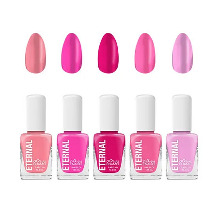 Eternal Nail Polish Collection: So Pink - 5PCS 0.46 fl oz ea | Walmart (US)