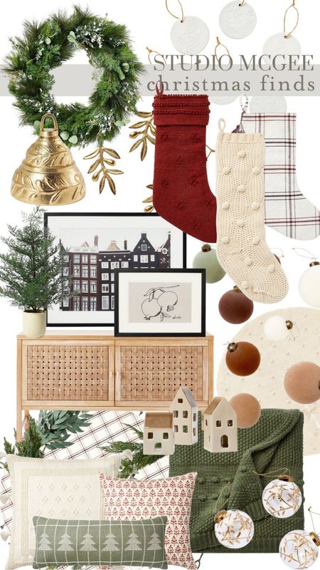 Cozy Christmas finds from the new studio McGee line! See more on my blog: LizMarieblog.com - link in my profile. 

#LTKSeasonal #LTKHoliday #LTKhome