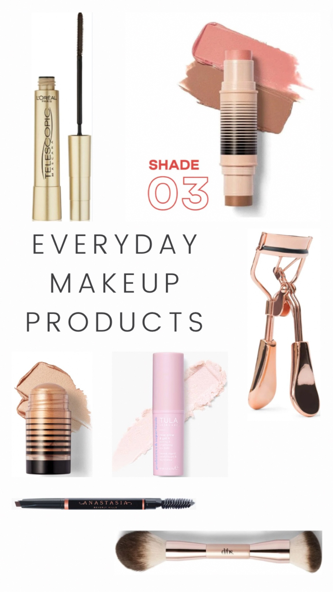 Check out my top makeup picks. From bronzer to mascara, these products provide an effortless look

Follow my shop @katelyn_hammer on the @shop.LTK app to shop this post and get my exclusive app-only content!

#liketkit #LTKGiftGuide #LTKHoliday #LTKbeauty
@shop.ltk
https://liketk.it/4rvjN

#LTKbeauty #LTKfindsunder50 #LTKsalealert