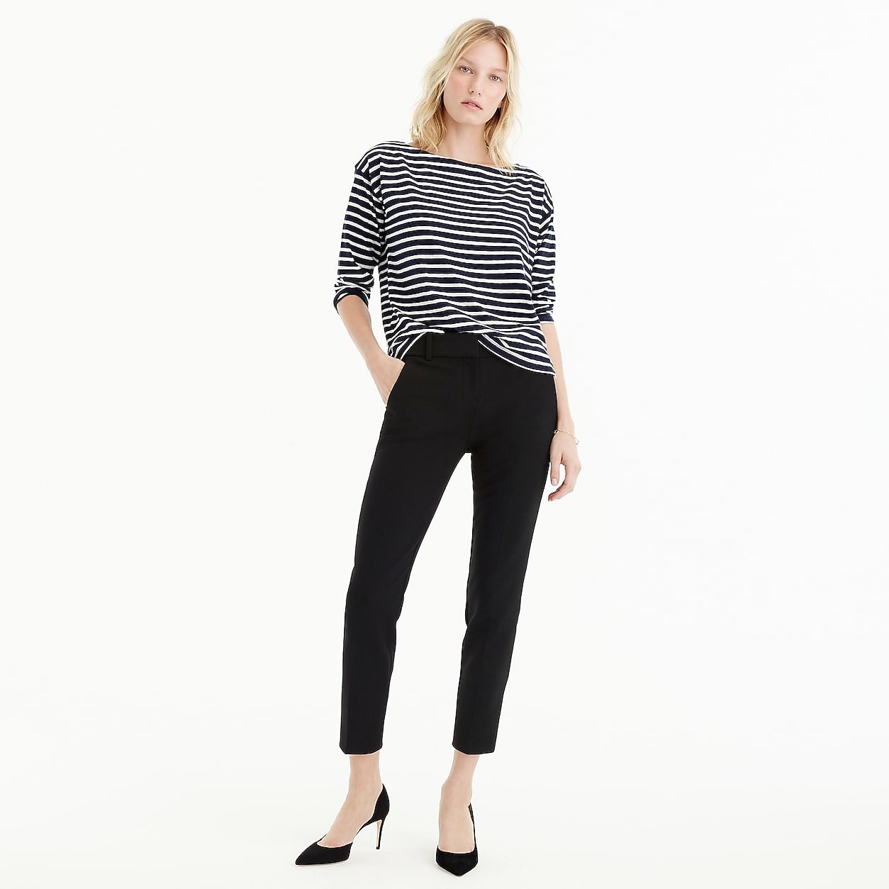 Cameron slim crop pant in four-season stretch | J. Crew US
