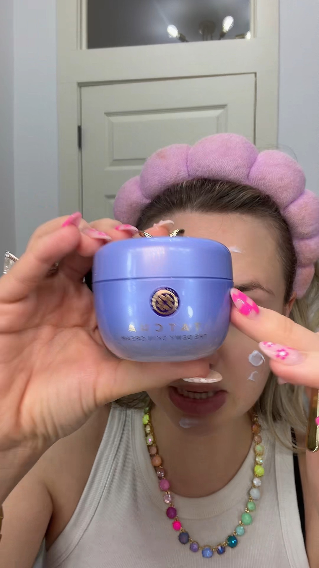 I’ve been testing the Tatcha Dewy Skin Cream, and it’s officially my new favorite daily moisturizer ✨💦

This hydrating cream delivers a dewy, glowing finish while keeping skin soft and plump all day. It’s lightweight, absorbs quickly, and is packed with skin-loving ingredients like Japanese purple rice, Okinawa red algae, and Hadasei-3™ to nourish, protect, and boost radiance.

Perfect for normal to dry skin, this moisturizer works as a base for makeup or a refreshing nighttime treatment. If you want healthy, glowing skin with a luxury skincare vibe, this is a must-try. Tap to shop my favorite size and see why everyone is raving! 💖

#LTKOver40 #LTKBeauty #LTKgrwm