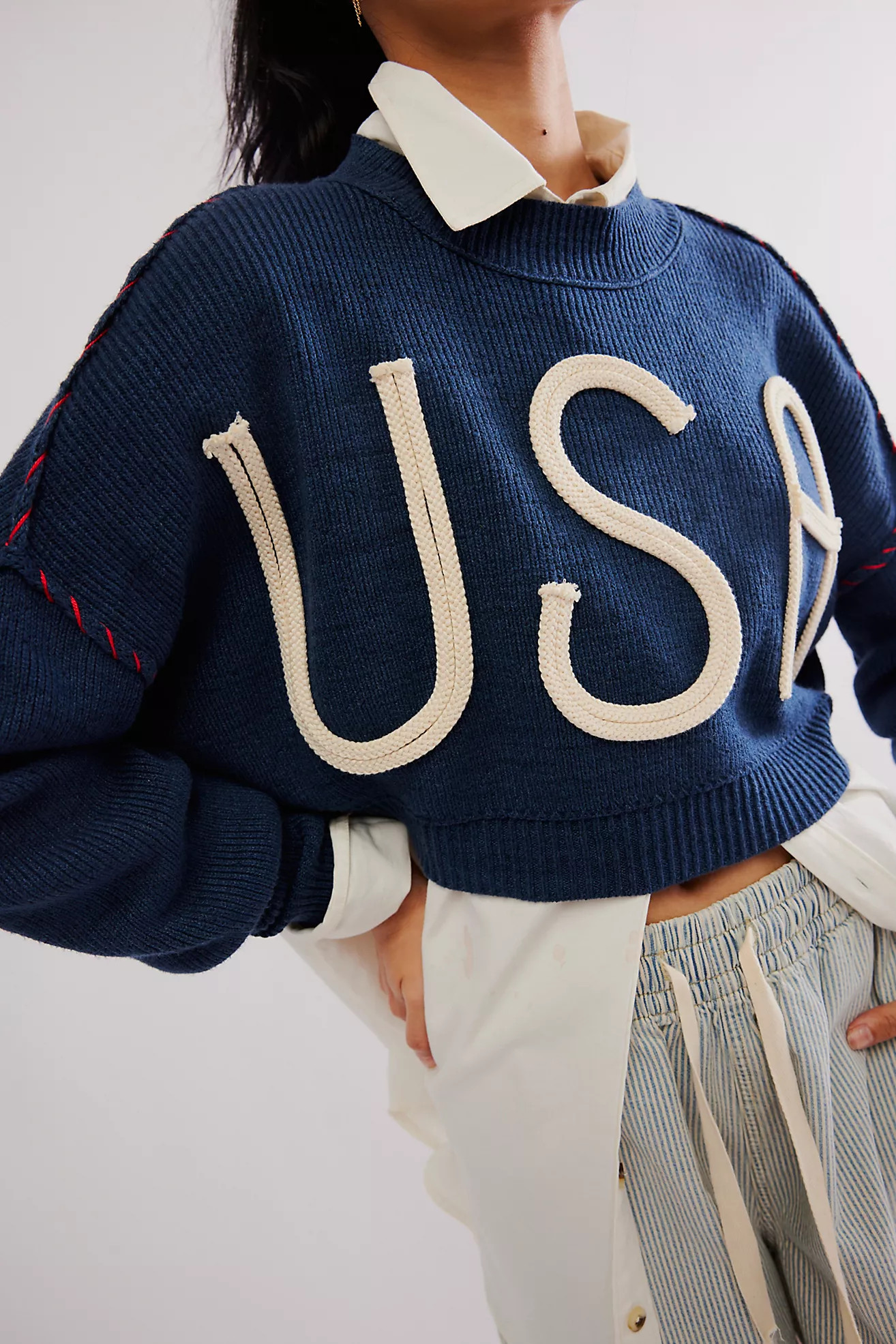 Tricia Fix USA Sweater | Free People (Global - UK&FR Excluded)