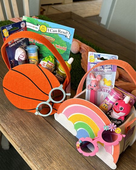 Kids Easter baskets. Easter basket ideas. Boy and girl Easter baskets from target. Target finds. Target kids Easter basket stuffers. 

#LTKkids #LTKbaby #LTKfamily