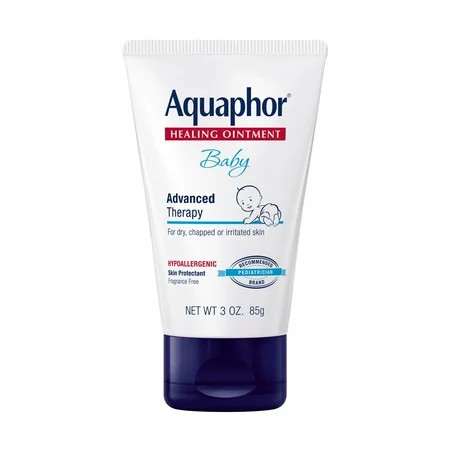 Aquaphor Baby Healing Ointment for Teething, Drool and Diaper Rash, Hypoallergenic, 3 oz | Walmart (US)