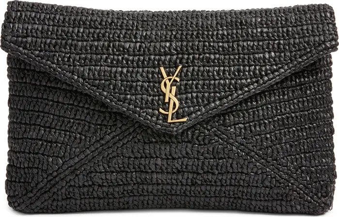 Large Cassandre Raffia Envelope Clutch | Nordstrom