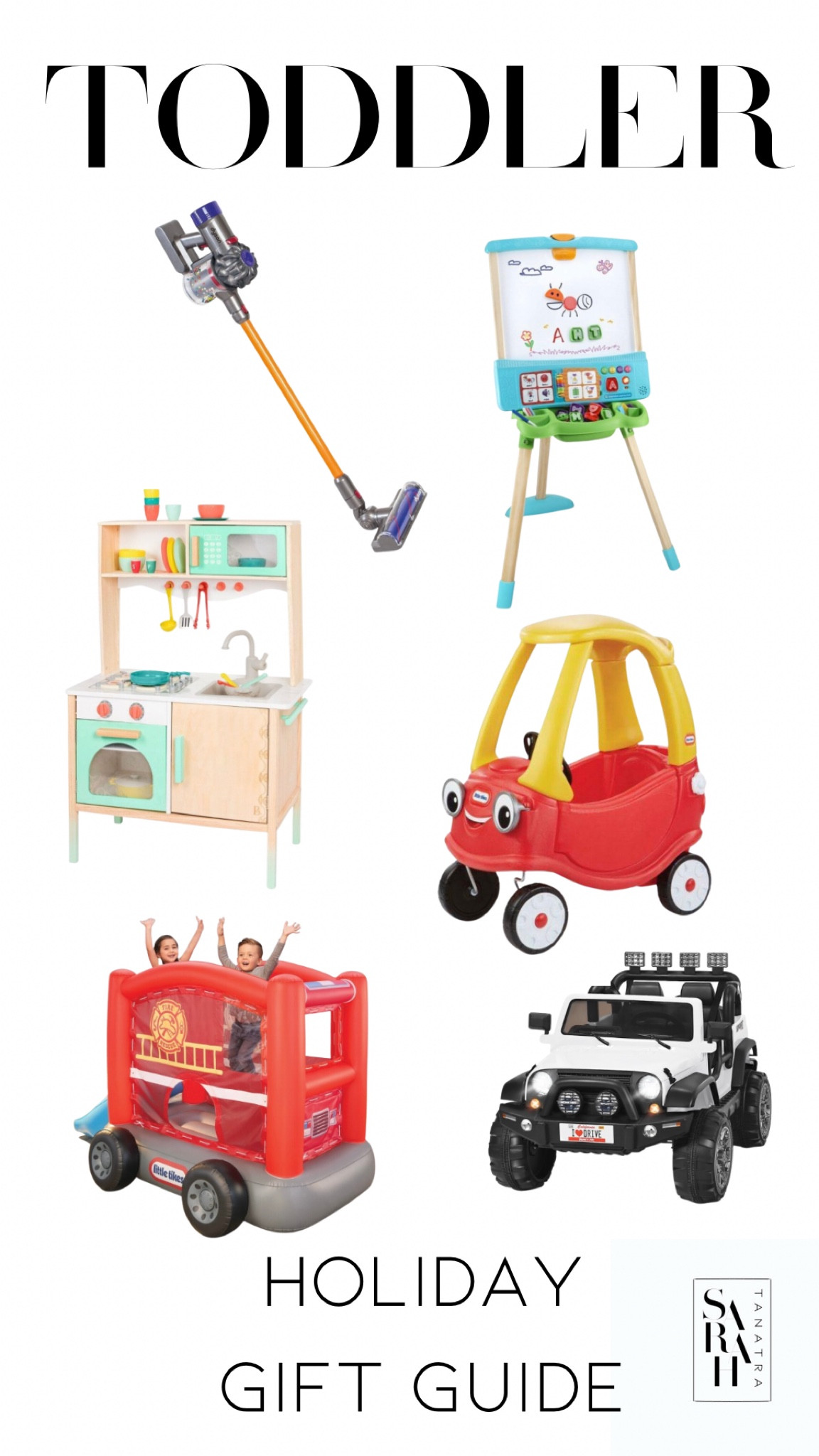 Toddler holiday gift guide
Toddler toys
Christmas toddler gift 
Dyson kids vacuum
Power wheels 
Inflatable bounce house
Target toys 
Toddler learning 

#LTKkids #LTKGiftGuide #LTKHoliday