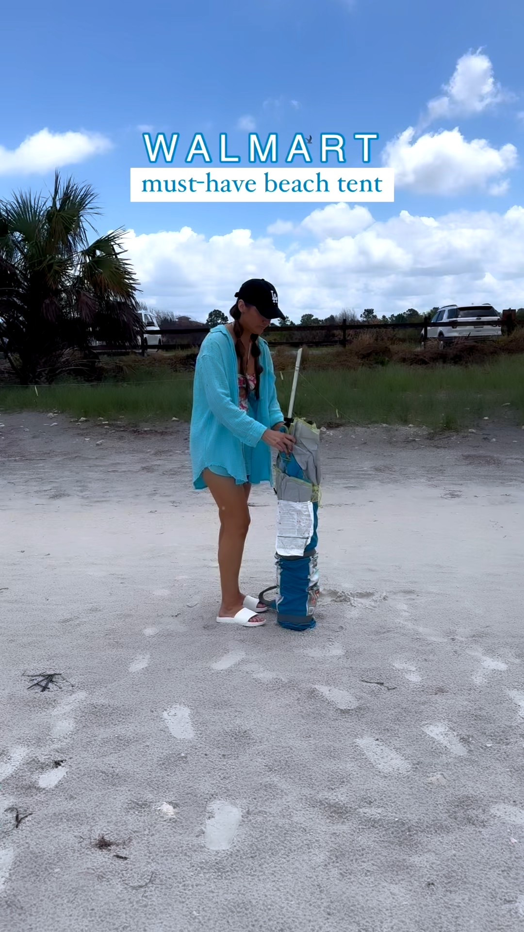 The easiest beach tent to set up and take down. It literally takes less than two minutes. It provides UPF50 protection from the sun, has multiple mesh windows and vents to enjoy the breeze and it comes with a carry bag with an adjustable shoulder strap for easy transport. It’s also the perfect size and comfortably fits two adult sized beach chairs and two kid sized beach chairs without feeling cramped. 

#casualstyle #casualoutfits #trulyjesselle #flblogger #fashionreel #stylereel #affordablefashion #affordablestyle #howtostyle #effortlesschic #effortlessfashion #casualchic #effortlesscasual #everydaycasual #comfycasual #beachtent #beachmusthaves #beachfinds #tentbeach #beachlifeisthebestlife #springbreakfun #summerbeach #summermusthave #summermusthaves #beachmusthave #beachgoer

#LTKmomlife #LTKSwim #LTKSeasonal