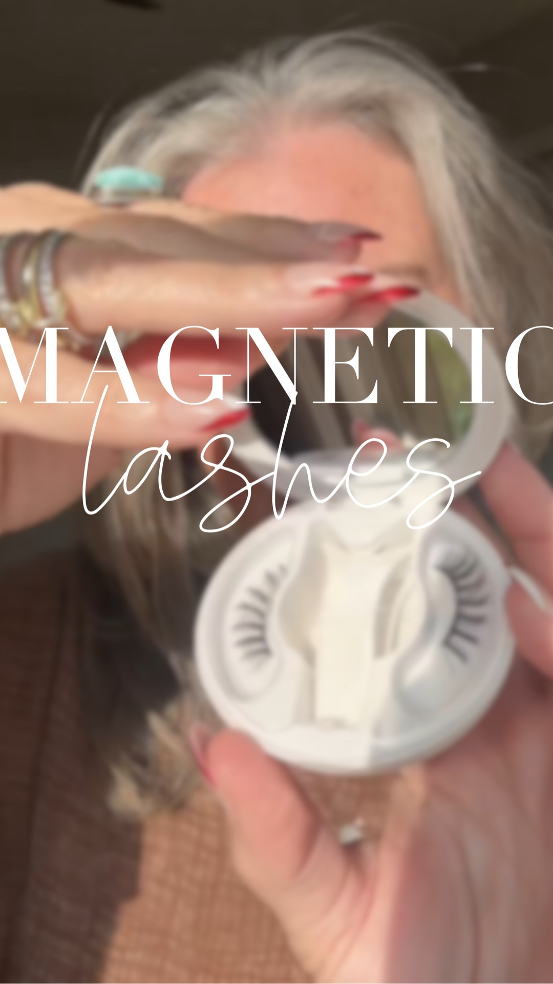 💕Magnetic lashes just in time for the holidays! Family photos no problem. Such an affordable option for lashes that can be used over and over again. No glue needed thank goodnesss! It takes a little practice but I was a pro after a few tries! Love the results of these magnetic lashes and that I can put them on and take them off when I want to. #womenover40 🌸#LTKHoliday 

#LTKBeauty #LTKOver40