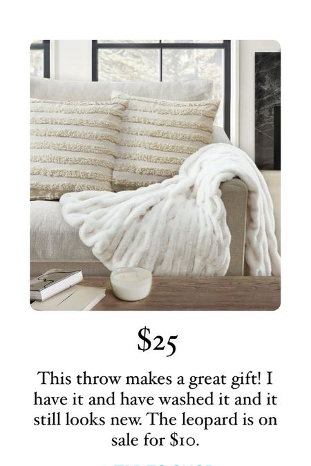 Cozy throw blanket, comes ready to be gifted. $25!

#LTKSeasonal #LTKGiftGuide #LTKHoliday