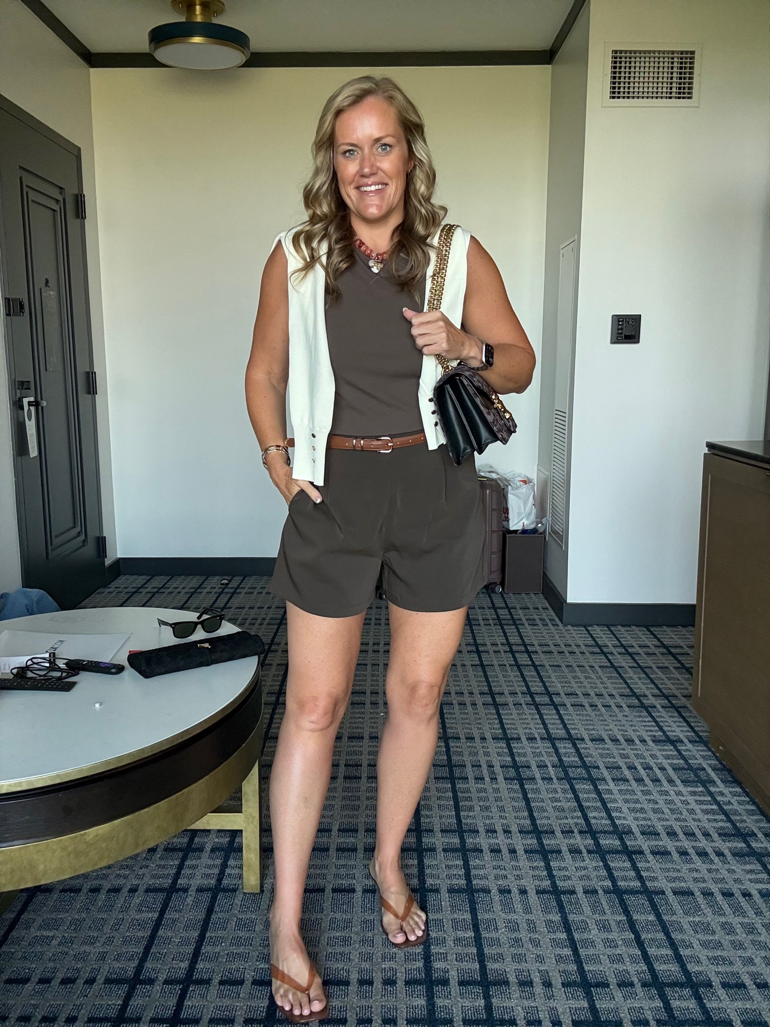Day 2 of LTKCon 

romper sweater early fall outfit sandals belt leopard purse trendy fashion

#LTKootd #LTKgrwm