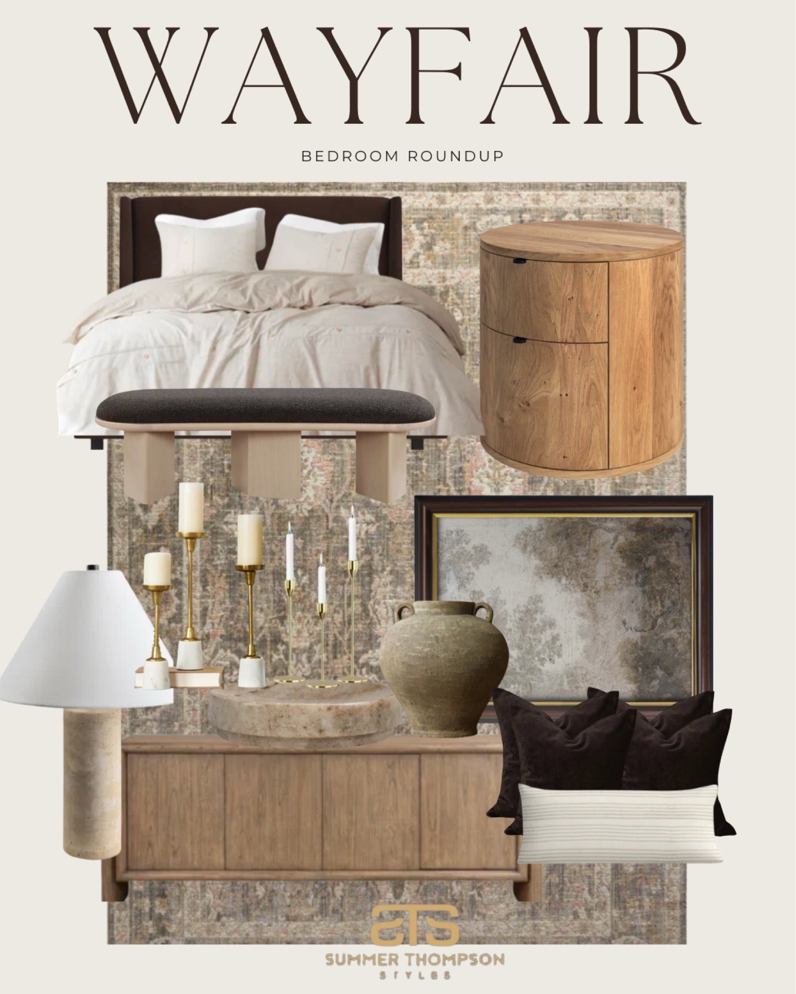 Moody neutrals meet modern warmth in this Wayfair bedroom roundup. From rich wood tones to cozy textures, these pieces bring an effortlessly stylish feel to any space. Shop everything from bedding to decor to create your dream bedroom. ✨ 

#WayfairHome #BedroomDecor #MoodyInteriors #ModernRustic #HomeDesign #InteriorStyling #NeutralAesthetic #CozySpaces #WayfairStyle #HomeInspo



#LTKFindsUnder100 #LTKHome #LTKFindsUnder50