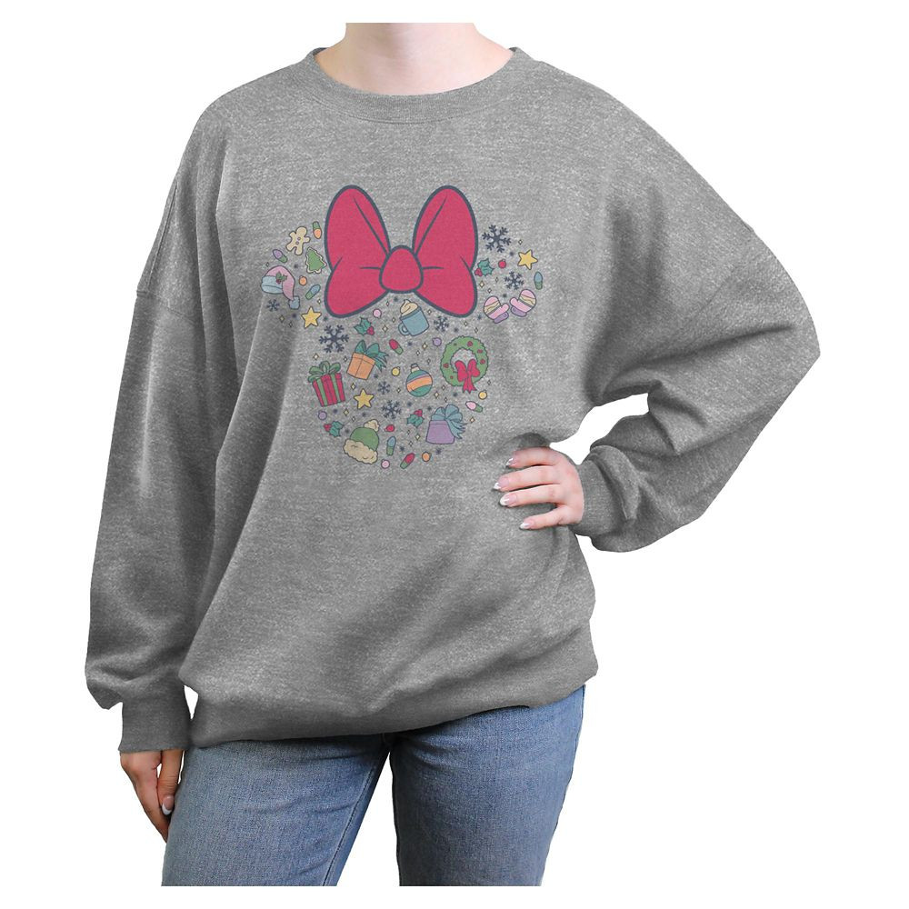 Minnie Mouse Bow Pullover Sweatshirt for Women Official shopDisney | Disney Store