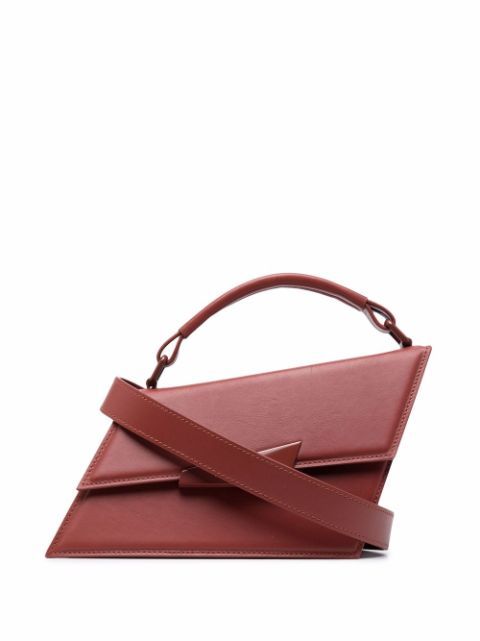 asymmetric leather tote bag | Farfetch (US)