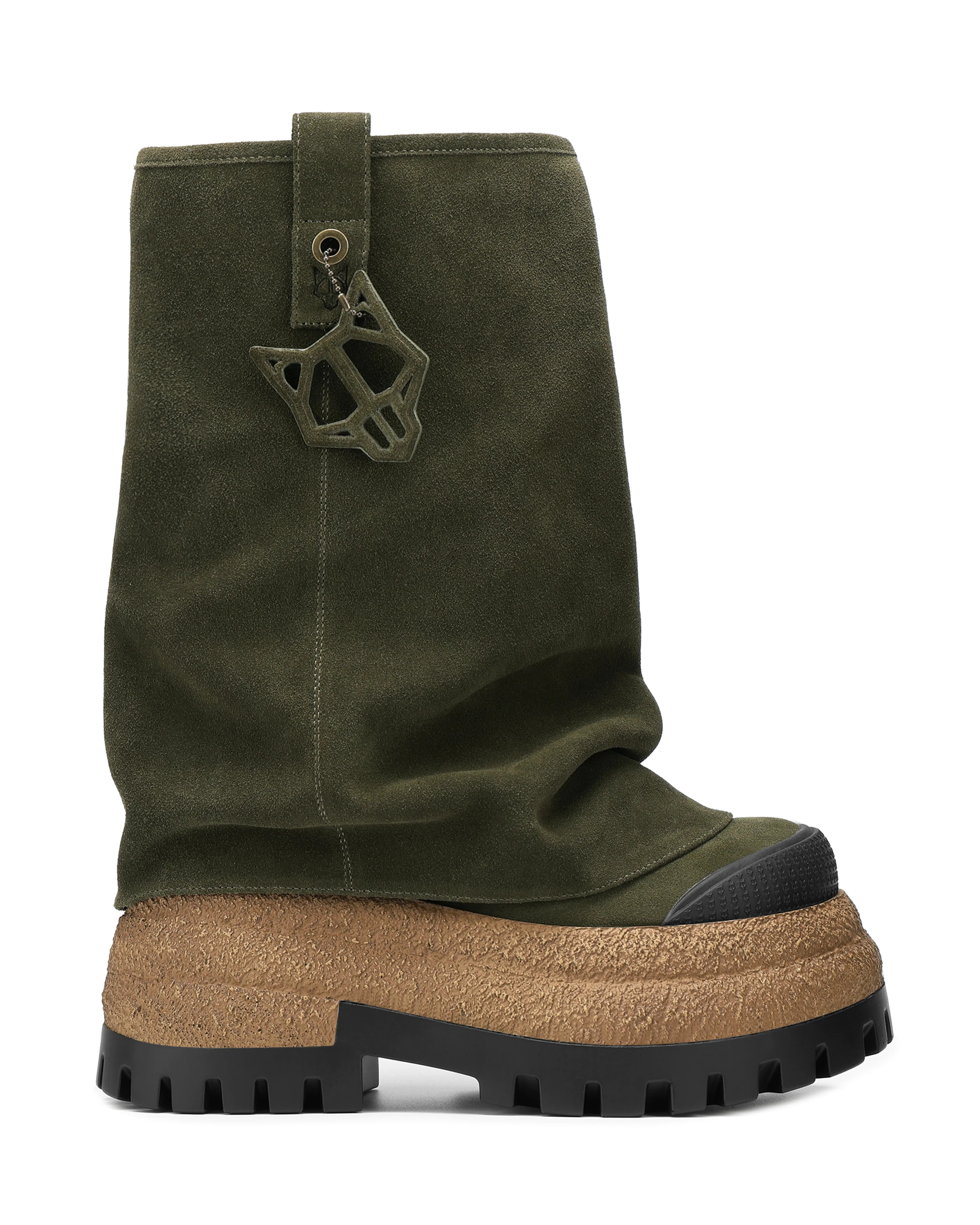 Disturb Green Suede | Naked Wolfe