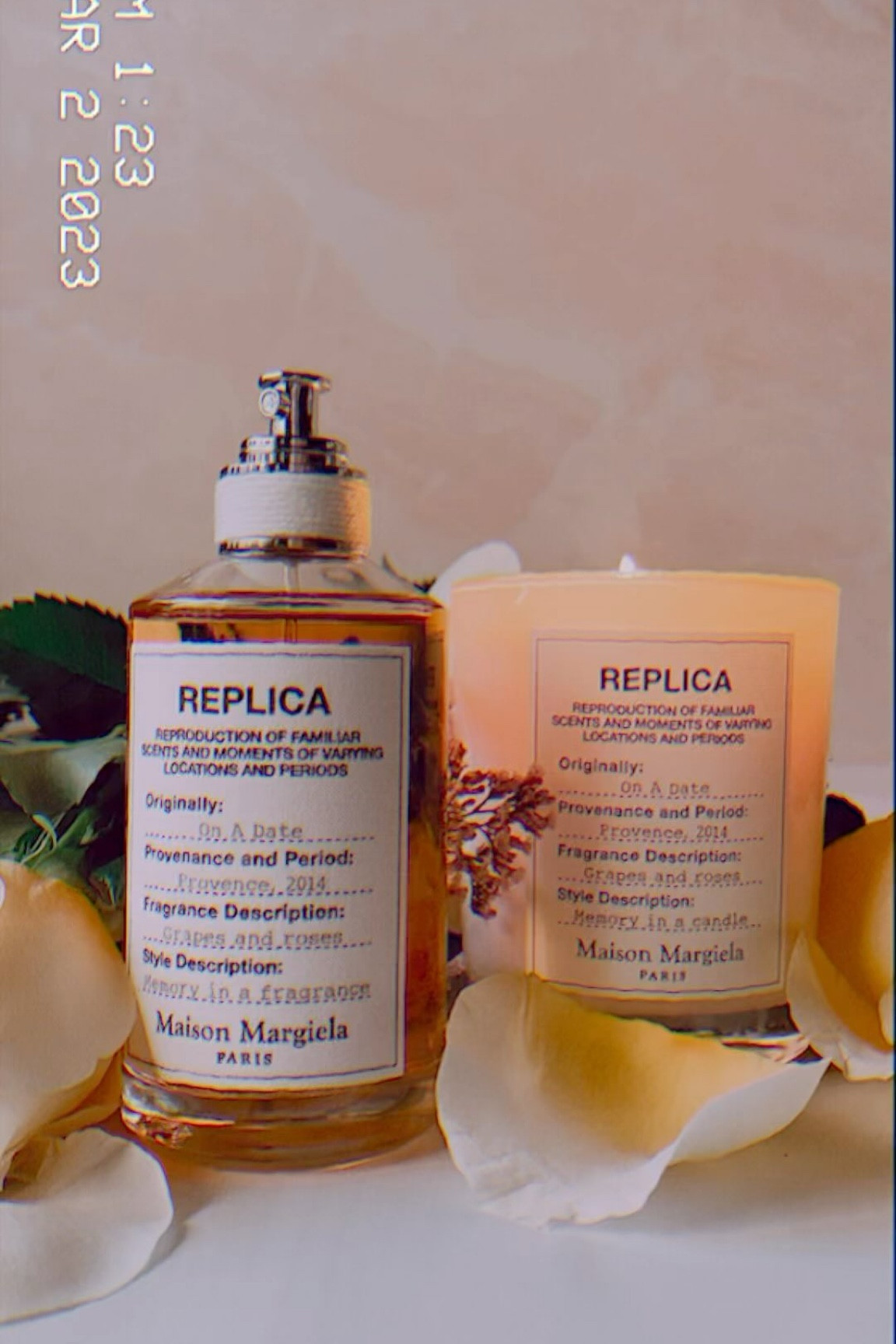 A dreamy Spring fragrance for that first date feeling. DM me for the link. #onadate #datenightoutfit #replicabymaisonmartinmargiela #replicaonadate