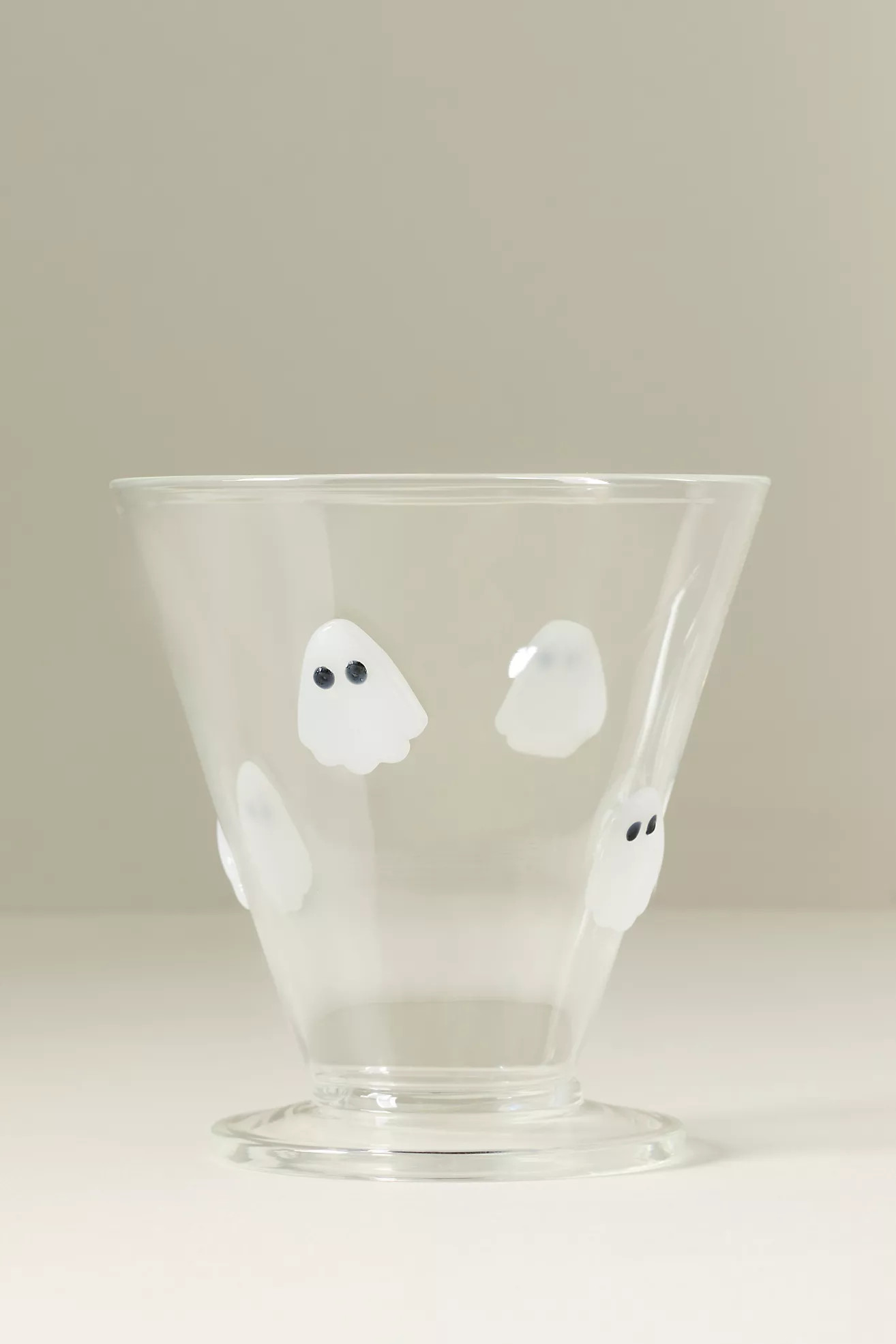 Halloween Icon Stemless Martini Glass | Anthropologie (US)