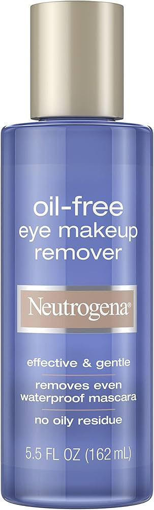 Neutrogena Oil-Free Liquid Eye Makeup Remover, Residue-Free, Non-Greasy, Gentle & Skin-Soothing S... | Amazon (US)