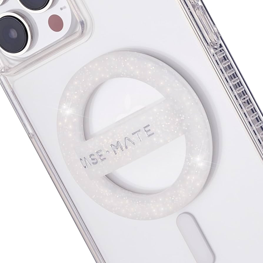 Case-Mate Magnetic Phone Grip [Loop Grip] - Removable Magnetic Phone Ring Holder For Hand - Soft ... | Amazon (US)
