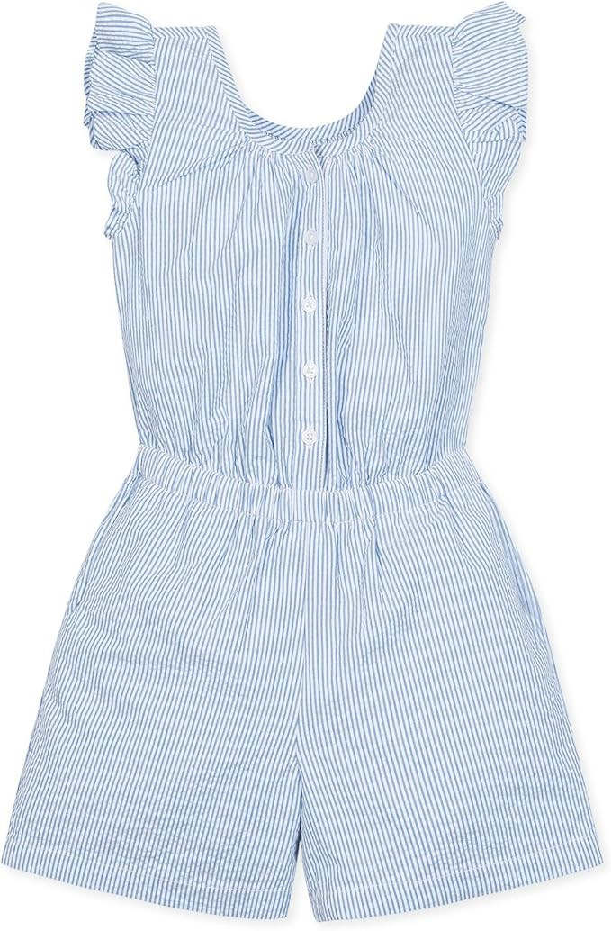 Hope & Henry Girls Sleeveless Bow Romper | Amazon (US)