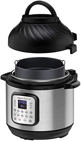 Instant Pot Duo Crisp 11 in 1, Electric Pressure Cooker with Air Fryer, Roast, Bake, Dehydrate, S... | Amazon (US)