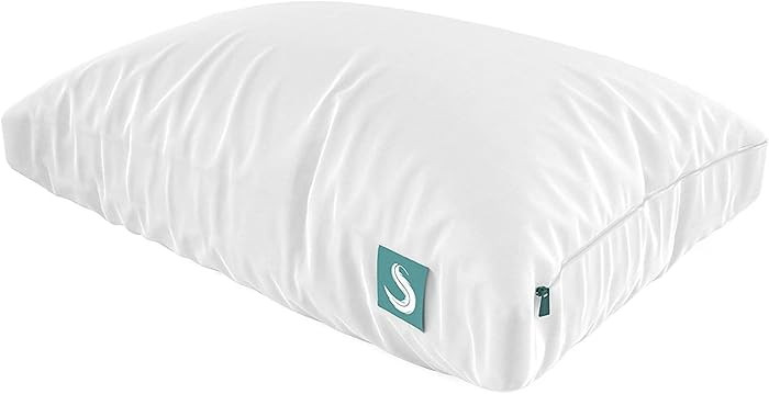 Sleepgram Cooling Bed Pillow, Bed Support Adjustable Hypoallergenic Soft Sleeping Head Rest with ... | Amazon (US)
