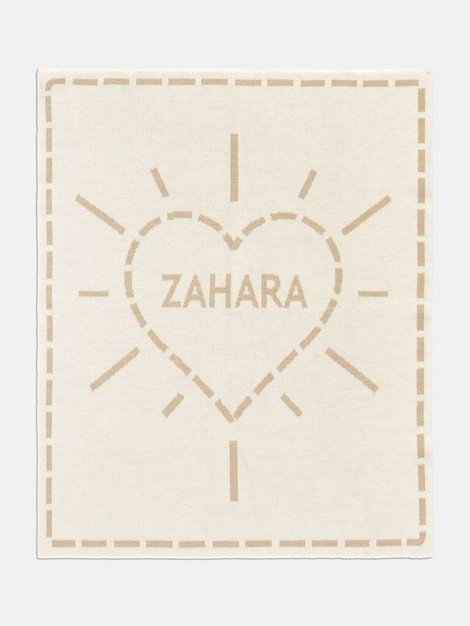 Wild At Heart Kids' Blanket - Beige / Tan | BaubleBar (US)