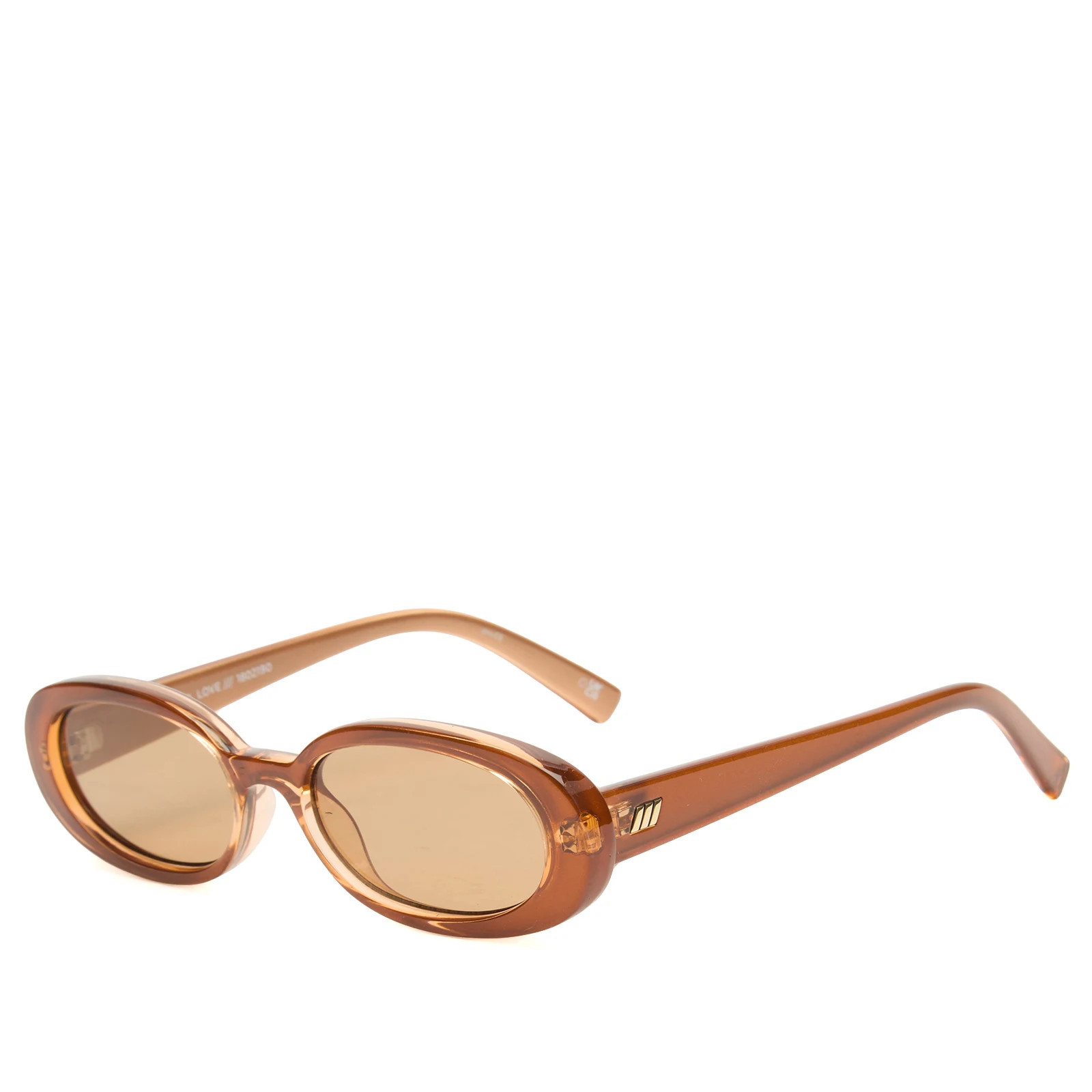 Le Specs Outta Love Sunglasses Caramel/Tan | END. Clothing