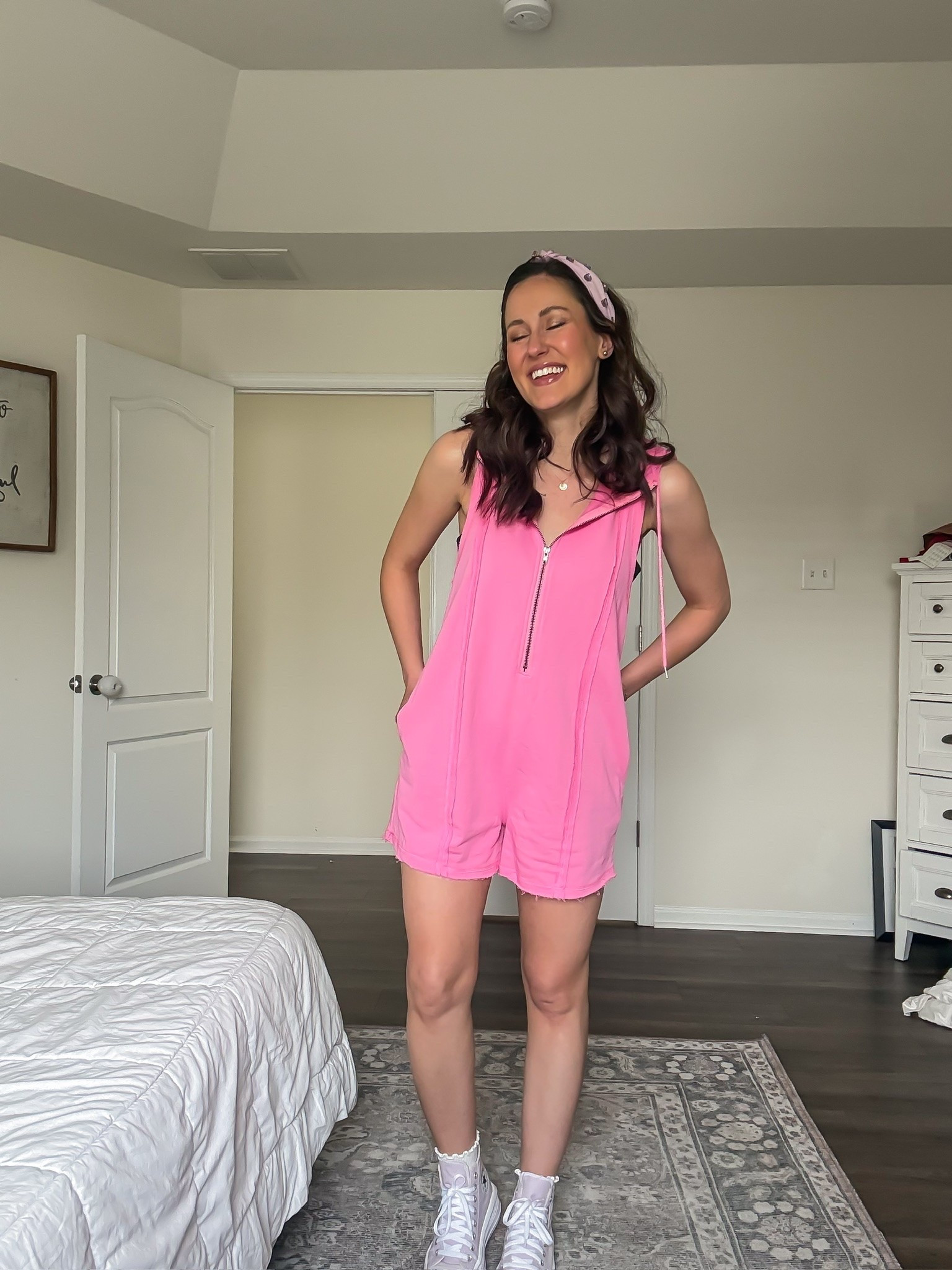 Postpartum + nursing friendly romper for summer

#LTKmomlife #LTKootd #LTKSeasonal